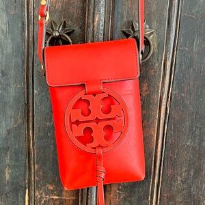Tory Burch Bright Red Crossbody Bag